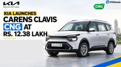 Kia Launches Carens Clavis CNG At Rs. 12.38 Lakh